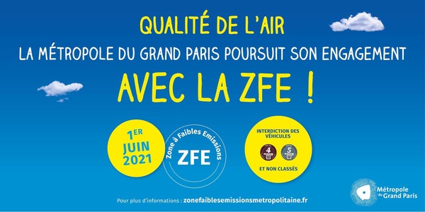 La Zone à faibles émissions (ZFE) - Ville de Paris