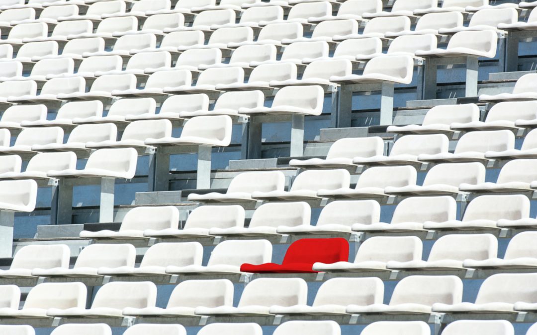 Tribune stade spectacle