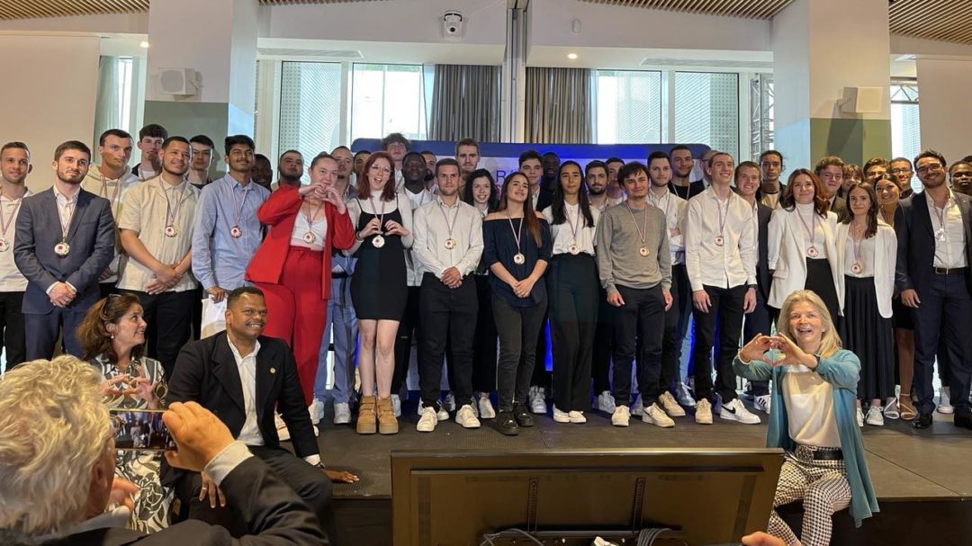 cérémonie de remise des médailles d'or aux lauréats du mercredi 24 mai 2023 - 47ème édition de la Compétition des métiers WORLDSKILLS