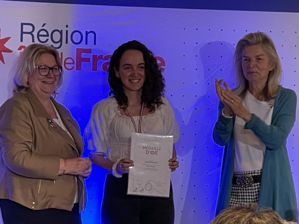 cérémonie de remise des médailles d'or aux lauréats du mercredi 24 mai 2023 - 47ème édition de la Compétition des métiers WORLDSKILLS