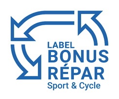 label BonusRepar "Sport", "Sport & Cycle" ou "Cycle"