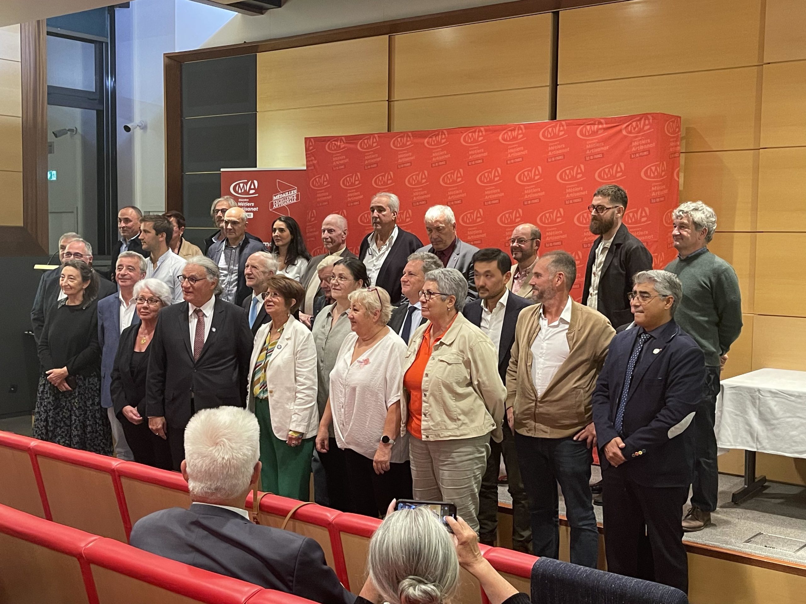 Artisans à l’honneur à la CMA d’Île-de-France