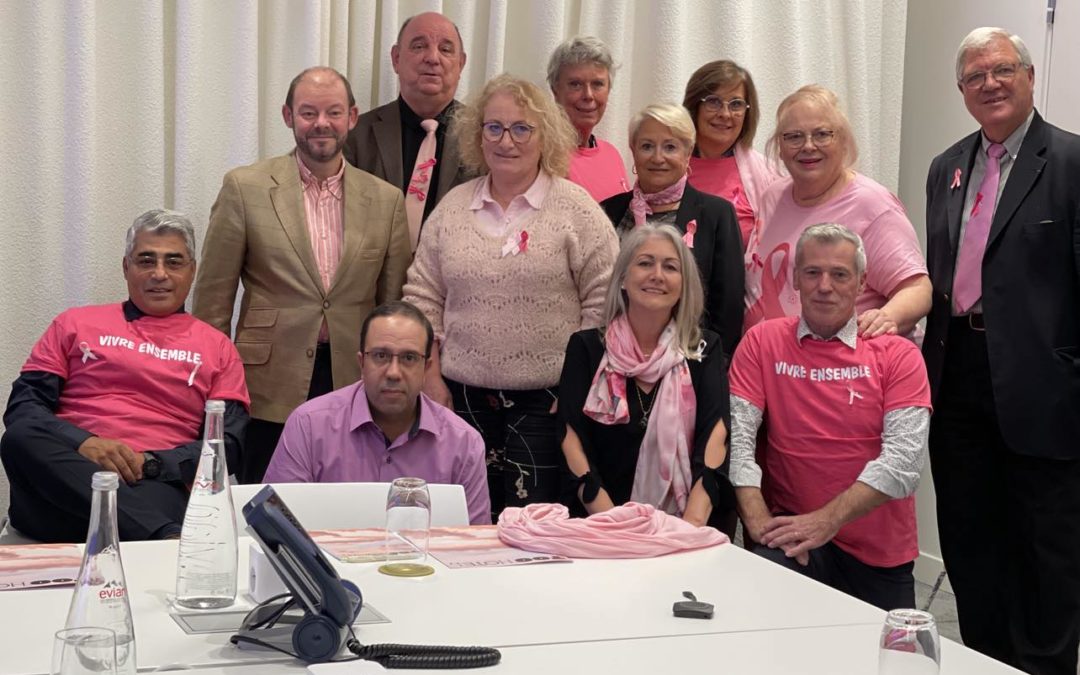 Conseil Administration CNAMS IDF Octobre Rose 2023